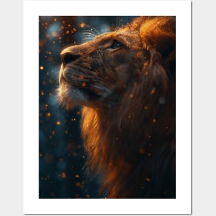 Lion Sparks Posters and Art